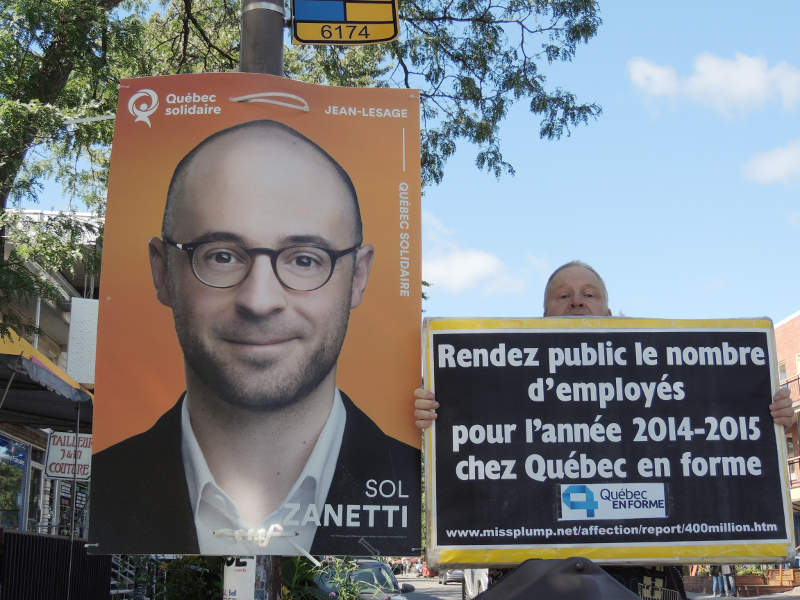 Pour devenir populaire rendez public le nombre d'employés pour l'année 2014-2015 chez Québec en forme
