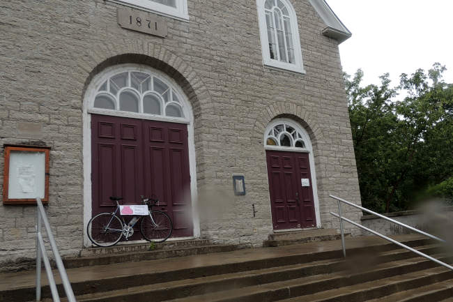 1er Tour de l'le d'Orlans  vlo. Au profit de la Fondation Belles Rondeurs