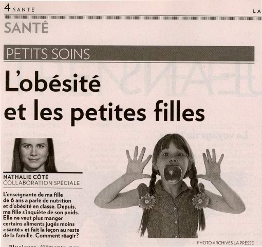 Obsession de la minceur