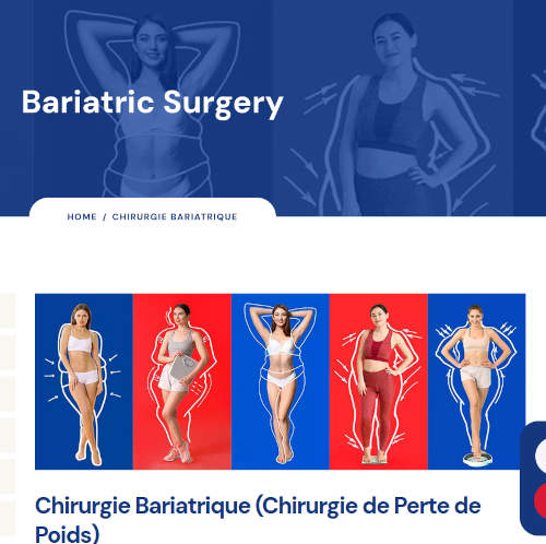 Publicits pour la chirurgie bariatrique utilisant l'obsession de la minceur