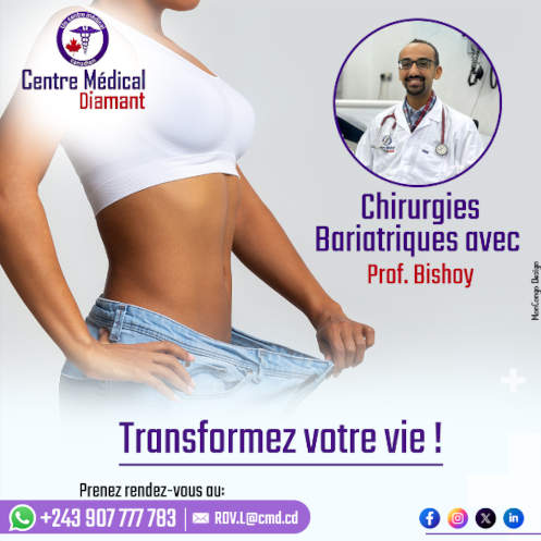 Publicits pour la chirurgie bariatrique utilisant l'obsession de la minceur