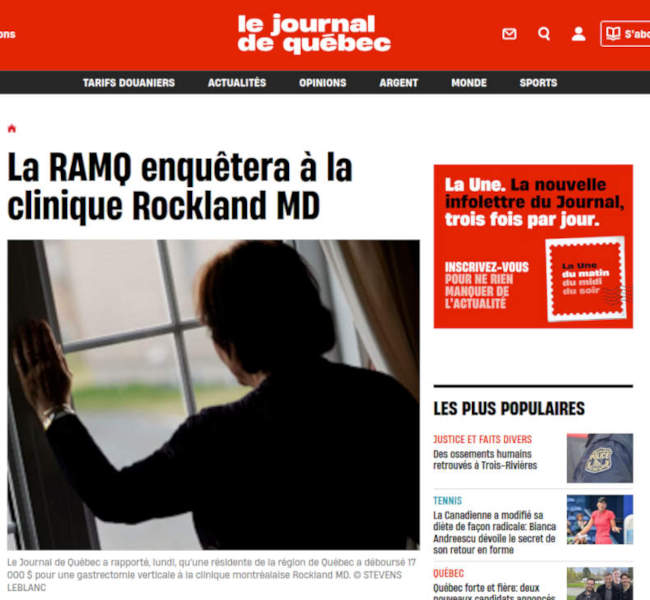des patients paient 17 000 $ pour une chirurgie de l'obsit que le chirurgien facture au rgime public