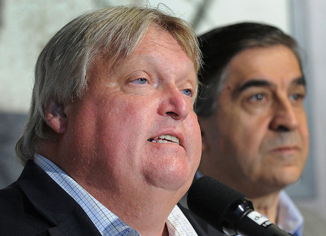 Le Dr Gaétan Barrette candidats vedettes de la Coalition avenir Québec (CAQ)