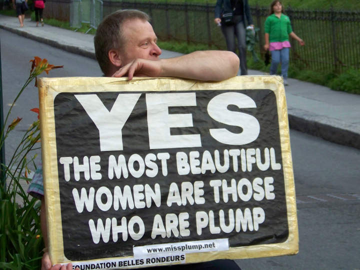 Yes the most beautiful women are those who are plump